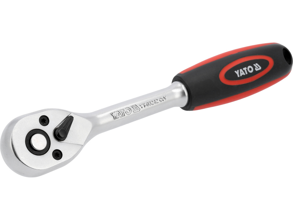 TAISNS SPRŪDRA ROKTURIS 3/8″ 90T (YT-03242)