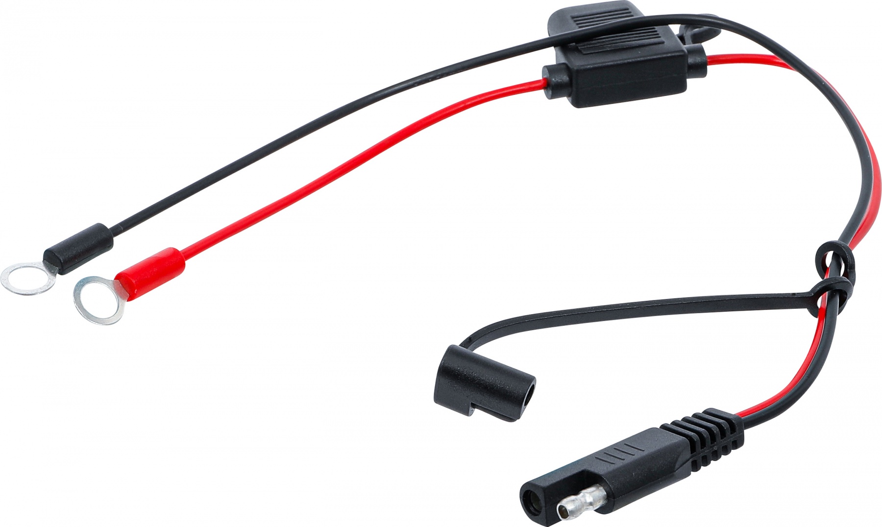 Akumulatora spailes skava ar plakanu spraudņu drošinātāju | BGS 63506 (63506-1)