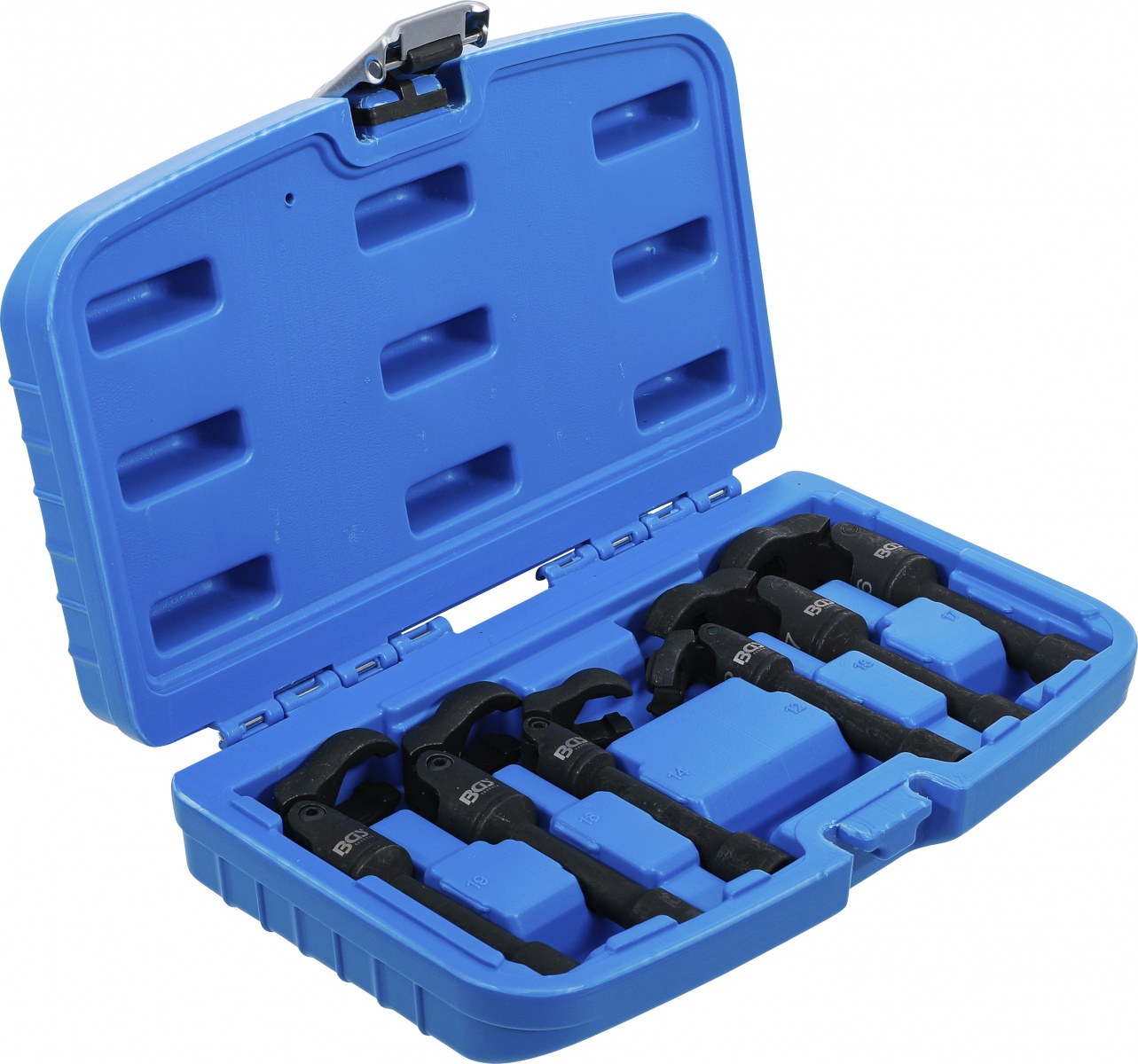 Vārnu kāju uzgriežņu atslēgu komplekts | 10 mm (3/8″) piedziņa | ar Joint | 6 gab. (74302)