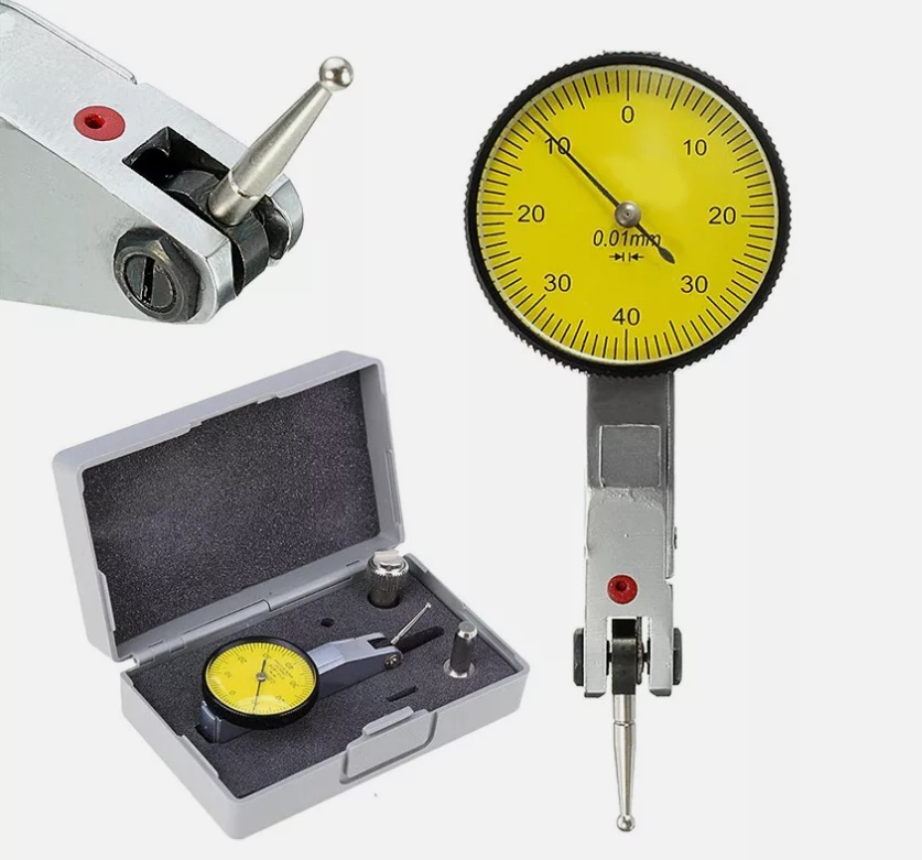 Precīzs noliekamās sviras skalas mērītāja indikators 0.01mm (DG2B)