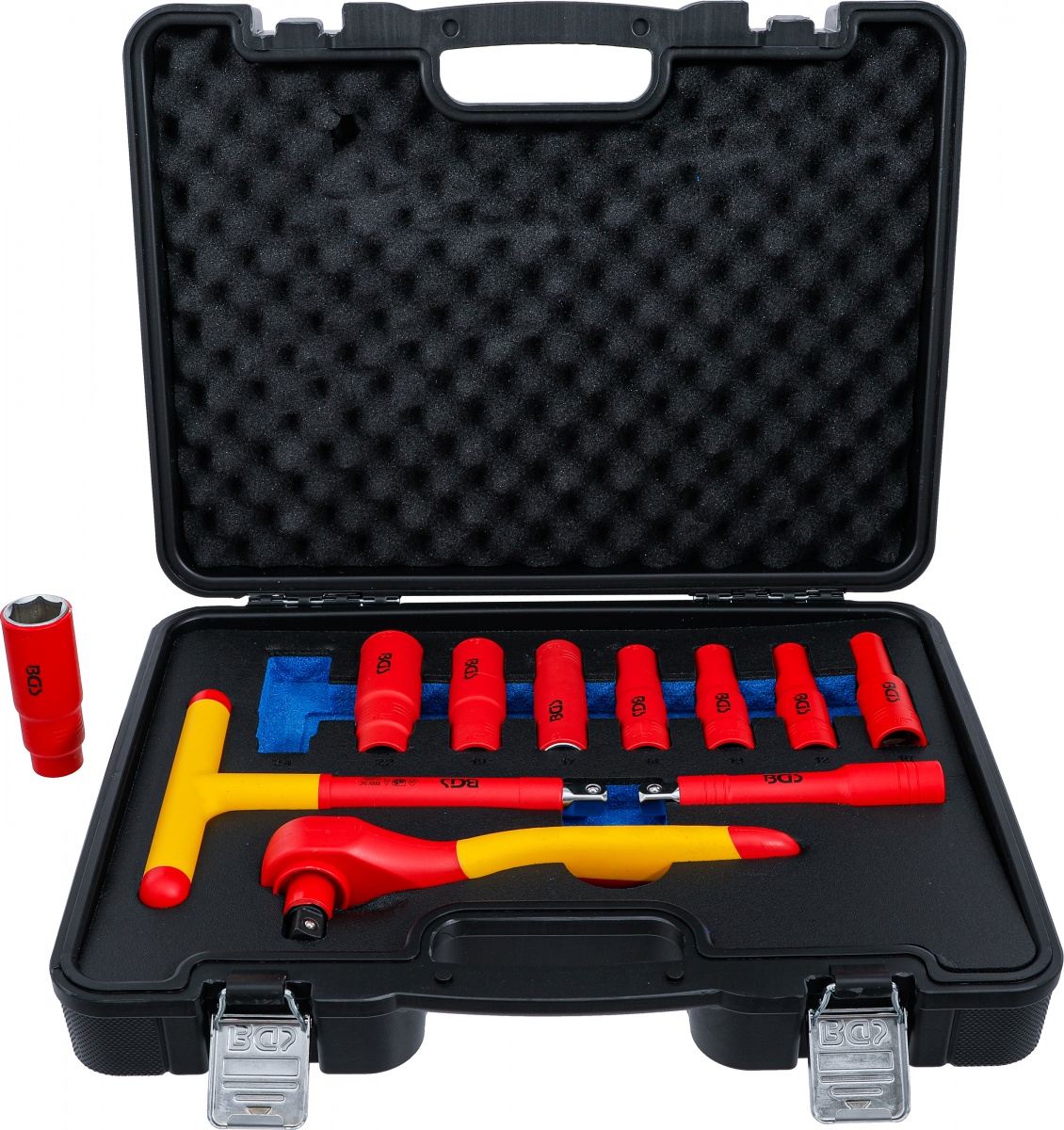 VDE ligzdu komplekts | 12,5 mm (1/2″) piedziņa | 10 – 24 mm | 11 gab. (7145)