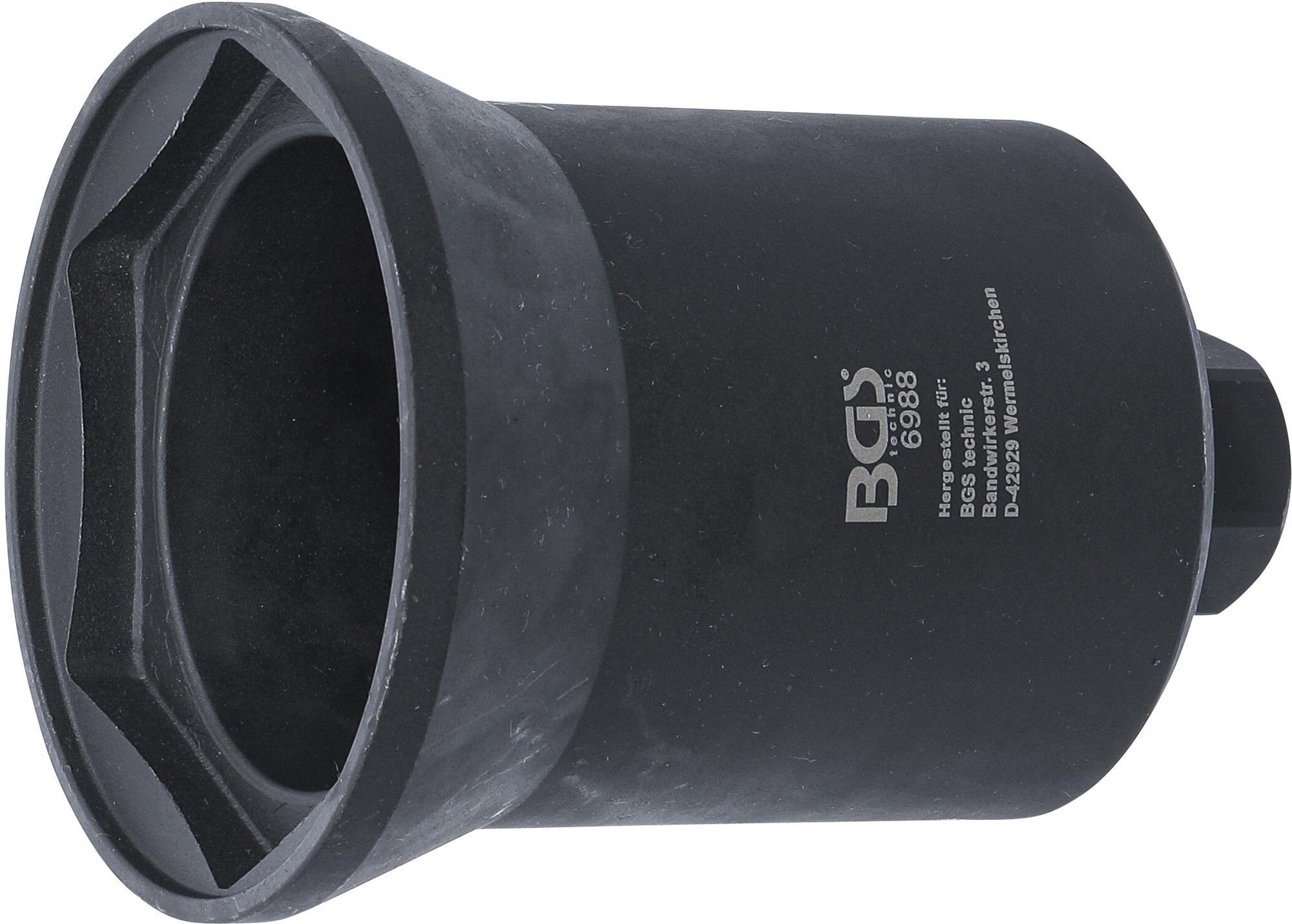 Ass uzgriežņa galva | 6 puses | Mercedes-Benz piekabes | 95 mm (6988)