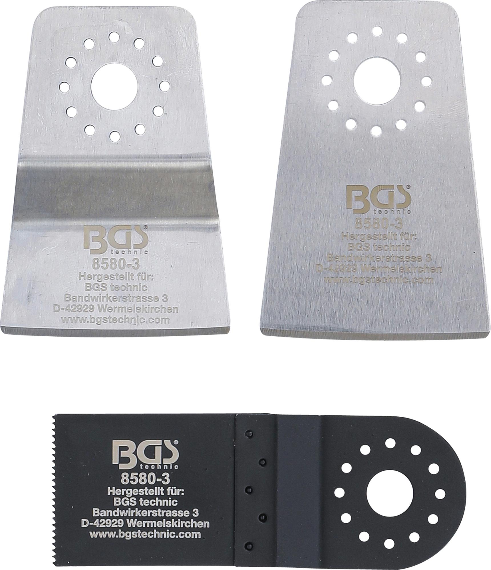 Skrāpju komplekts priekš BGS 8580 un citiem (8580-3)