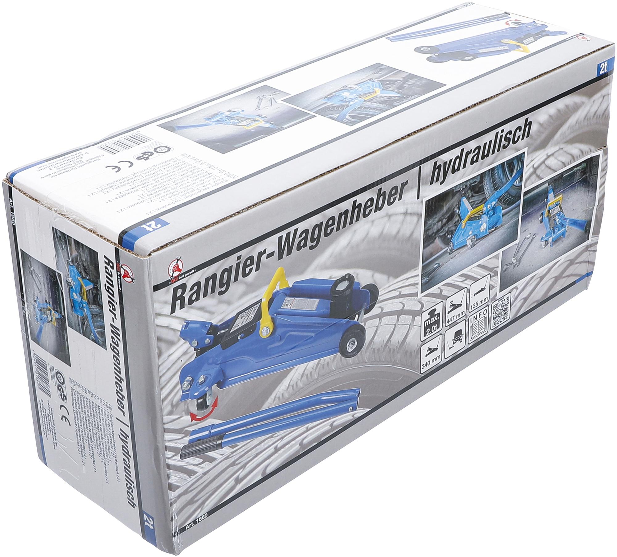 Hidrauliskais pacēlājs uz riteņiem | 2000 kg (1880) - Image 5