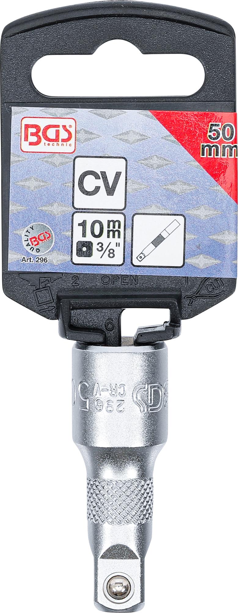 Pagarinājuma galva | 10 mm (3/8 collas) | 50 mm (296)