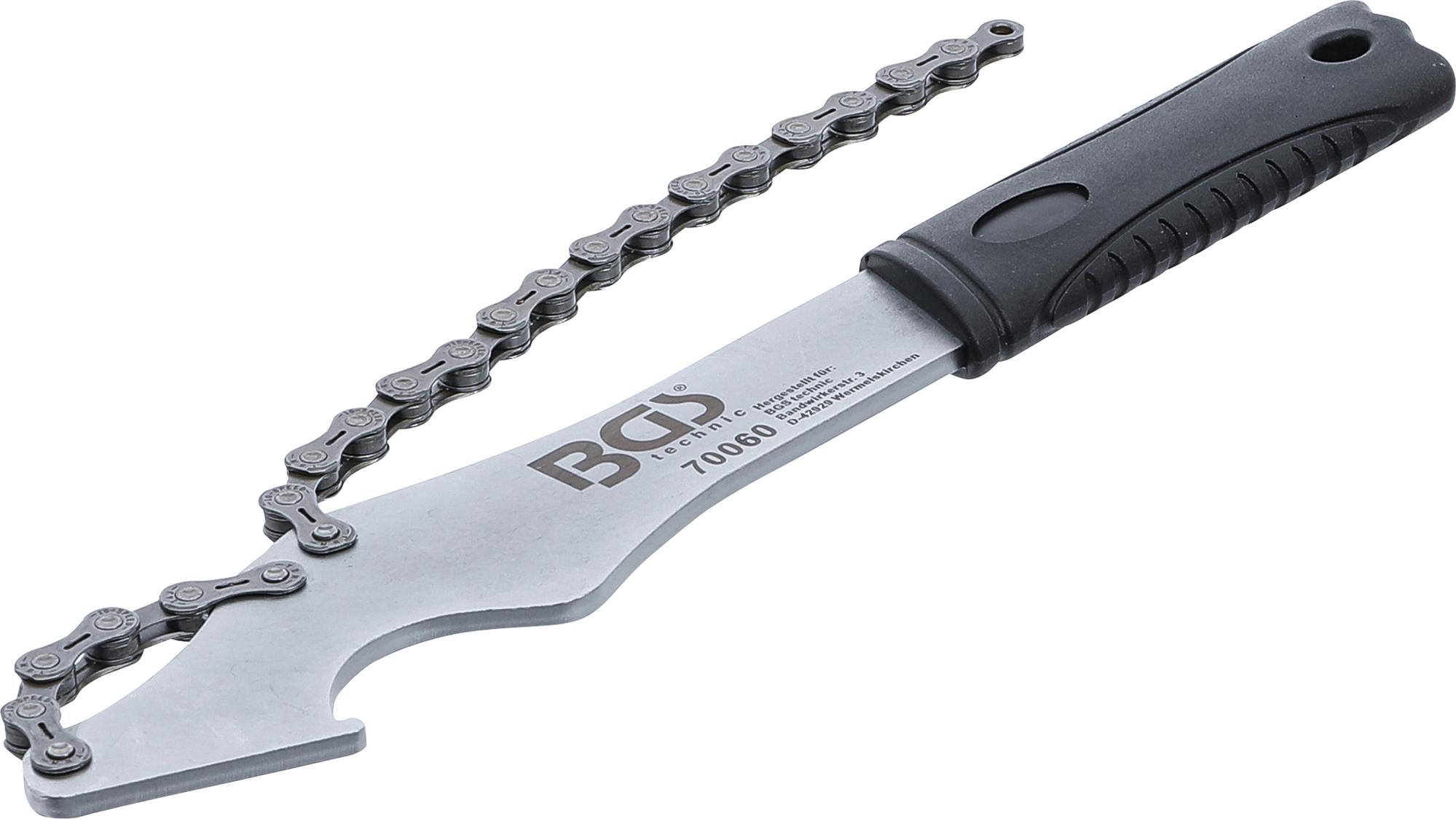 Zobratu noņēmējs ar āķa uzgriežņu atslēgu (70060)