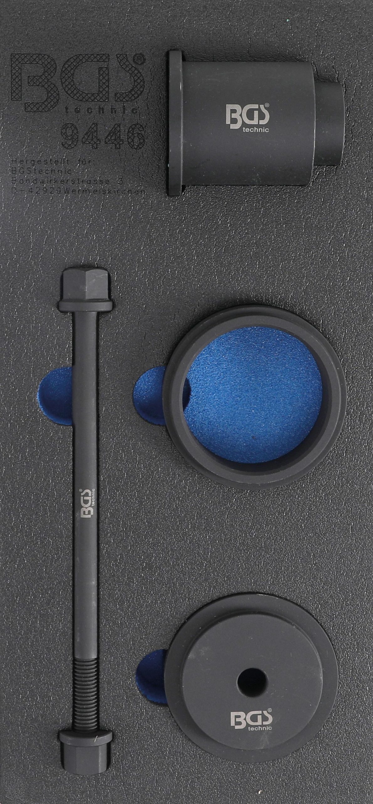 Piekares presēšanas komplekts | VW T5 no 2003g. | 4 gab. (9446)