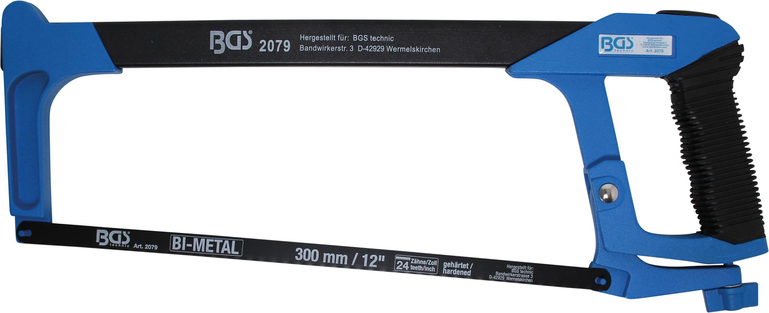 Griešanas rāmis | īpaši izturīgs | ar HSS zāģa asmeni | 300 mm (2079)