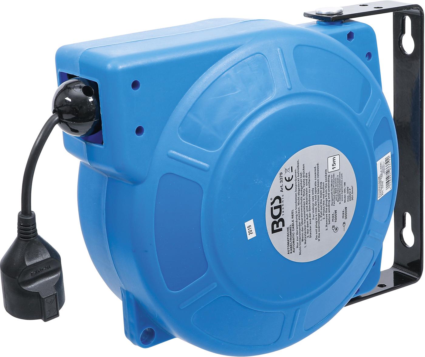 Pagarinātājs ar automātisko spoli | 15 m (3379)