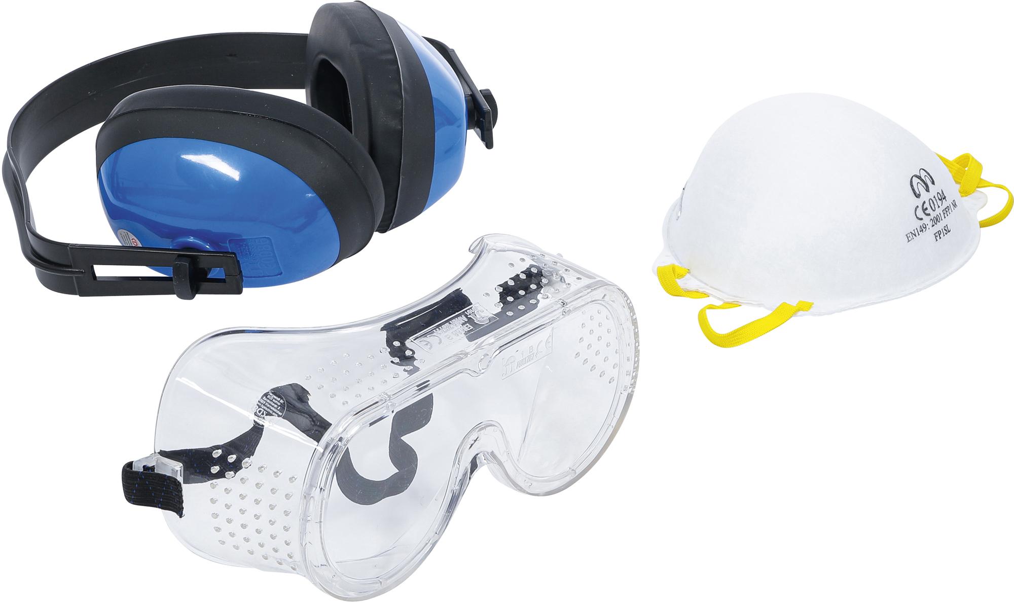 Rūpniecisko aizsardzības līdzekļu komplekts | 3 gab. (3625)