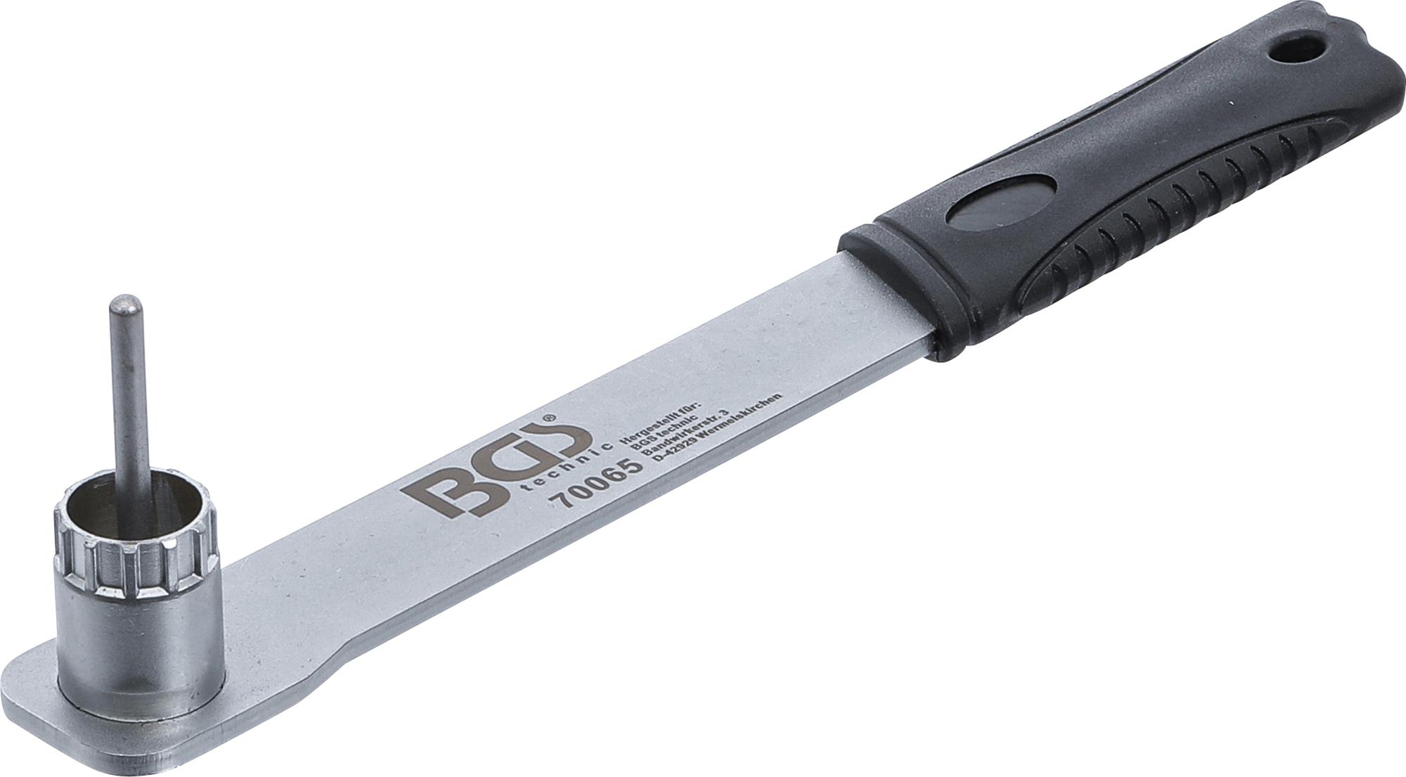 Kasetes bloķēšanas atslēga | ar centrālo piespraudi (70065)