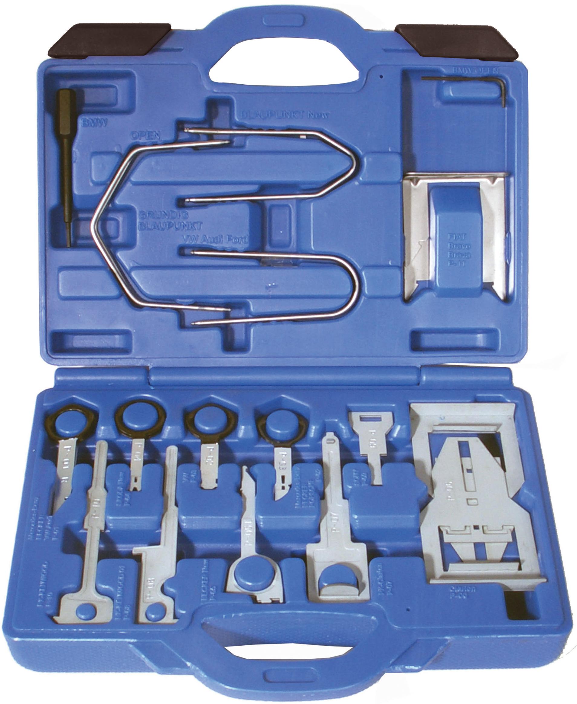 Radio kasešu noņemšanas komplekts | 32 gab. (8014)