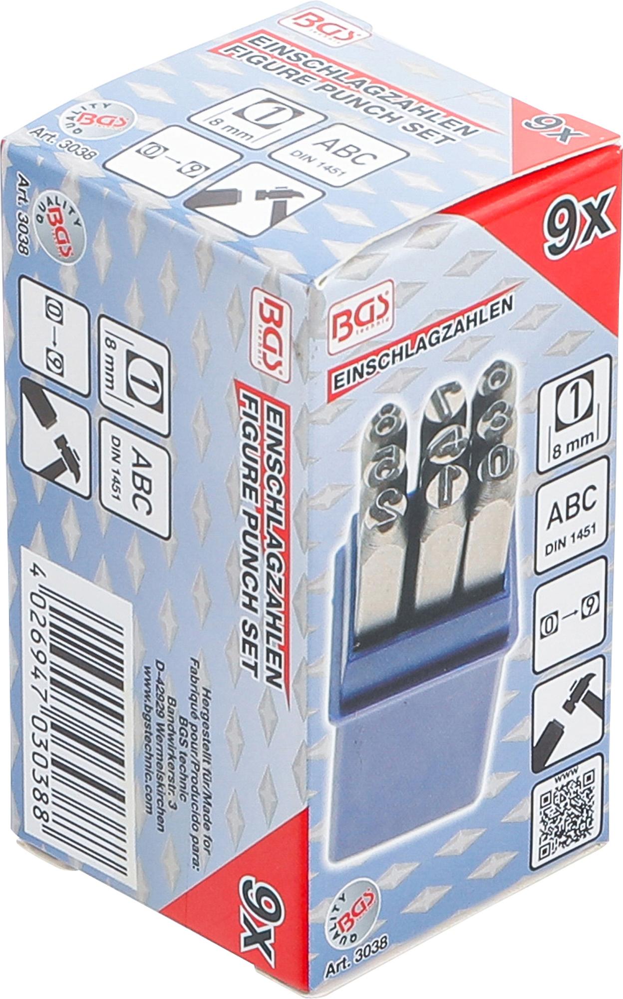 Numuru izslēgšanas komplekts | 8 mm (3038) - Image 9