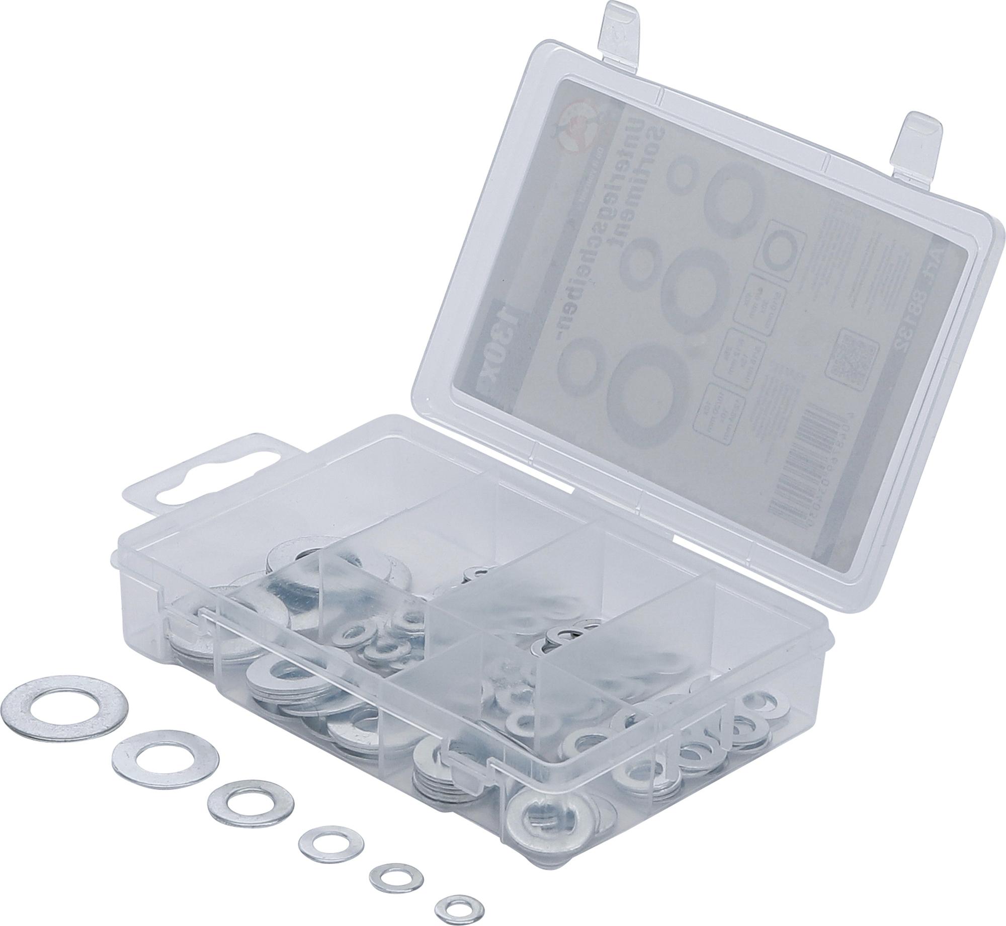 Blīvju komplekts | Ø 4,0-12,0 mm (iekšpusē) | 130 gab. (88132)