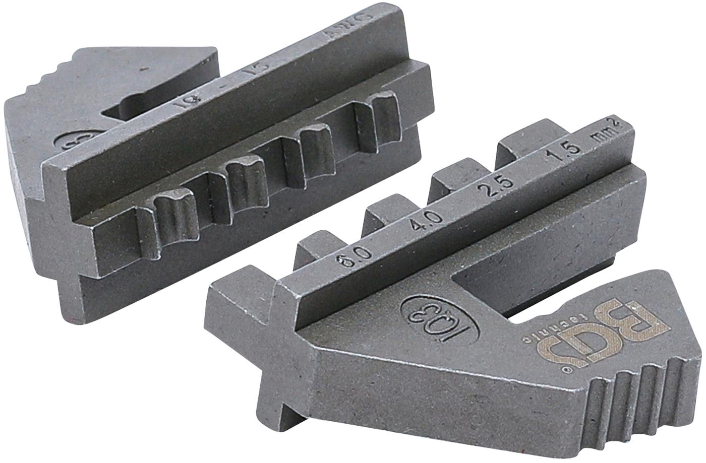 Gofrēšanas žokļi | Tyco saules savienotājiem BGS 70003 (70006)