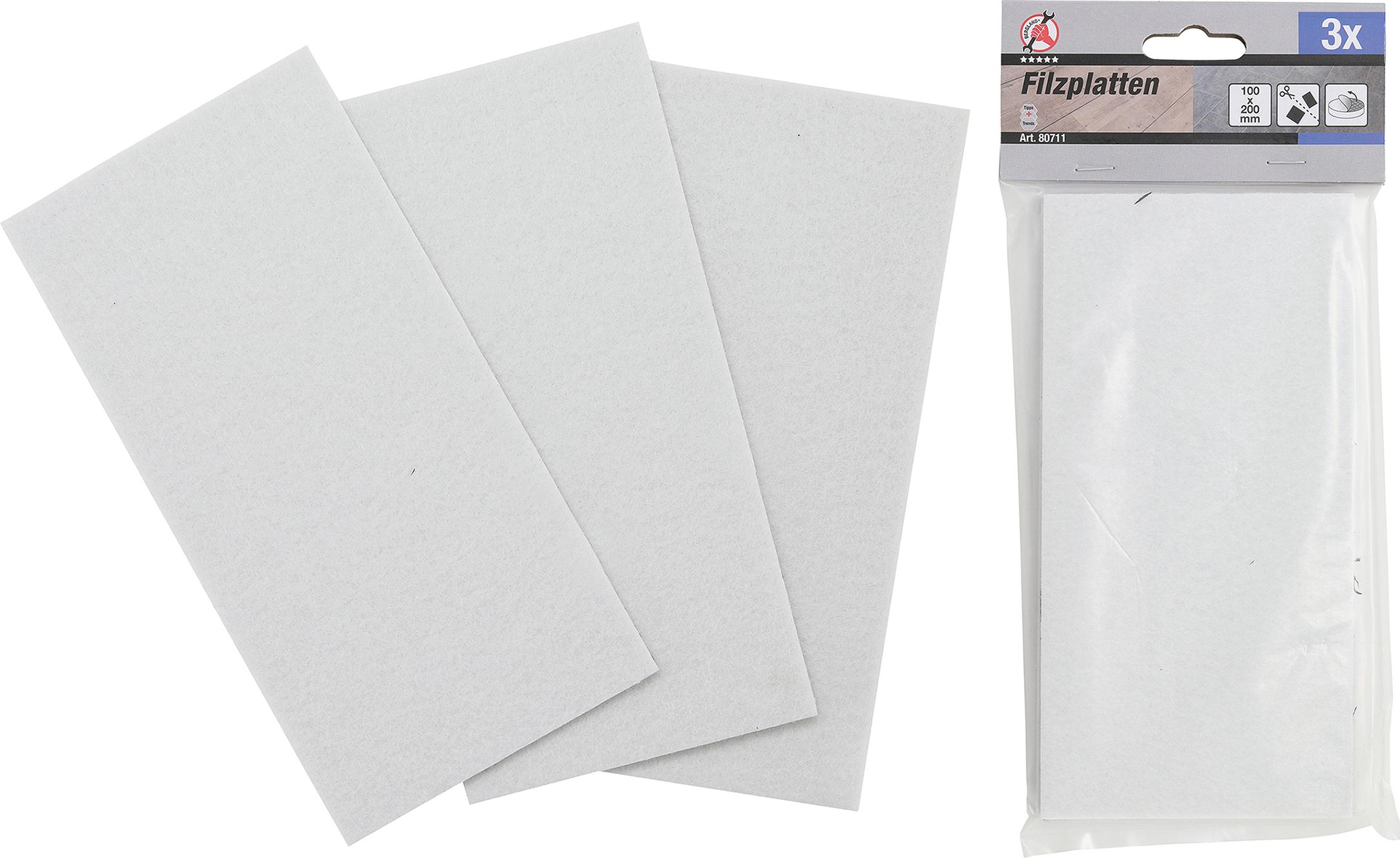 Vailok | Matēts | balts | 100 x 200 mm | 3 gab. (80711)