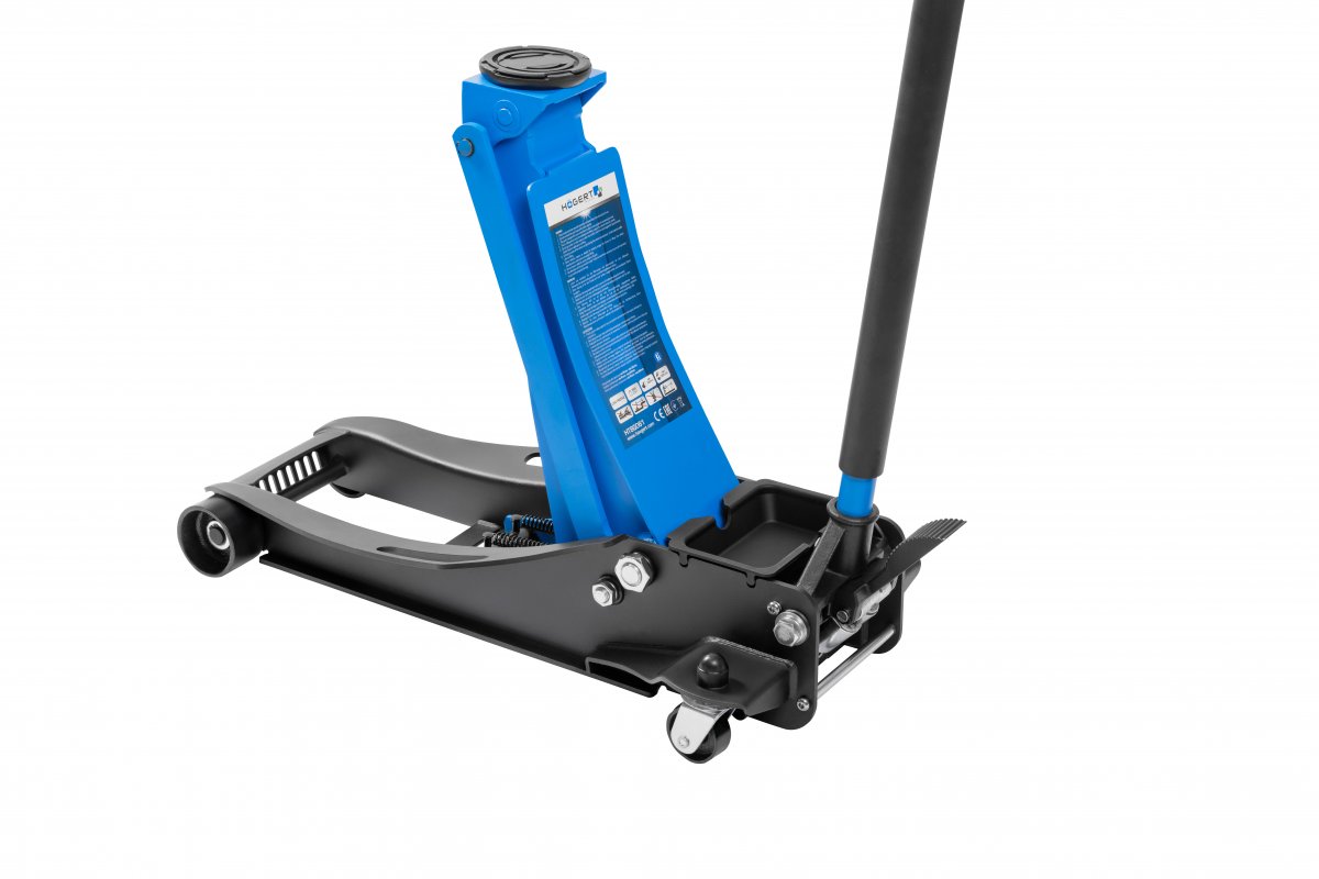 Hidrauliskais domkrāts 3T, darbnīca, 85 mm – 595 mm (HOEGERT)