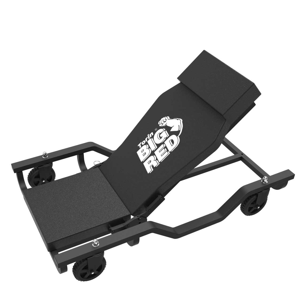 Tērauda auto ložņāde ar pneimatisko atzveltni